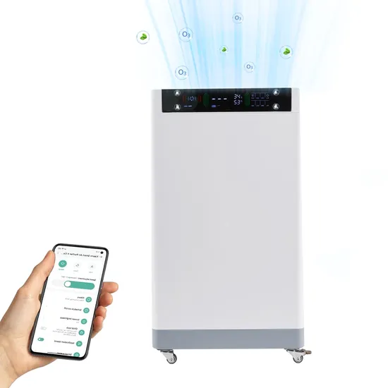 Google Home Alexa UVC Air Purifier for Large Rooms with HEPA Filter